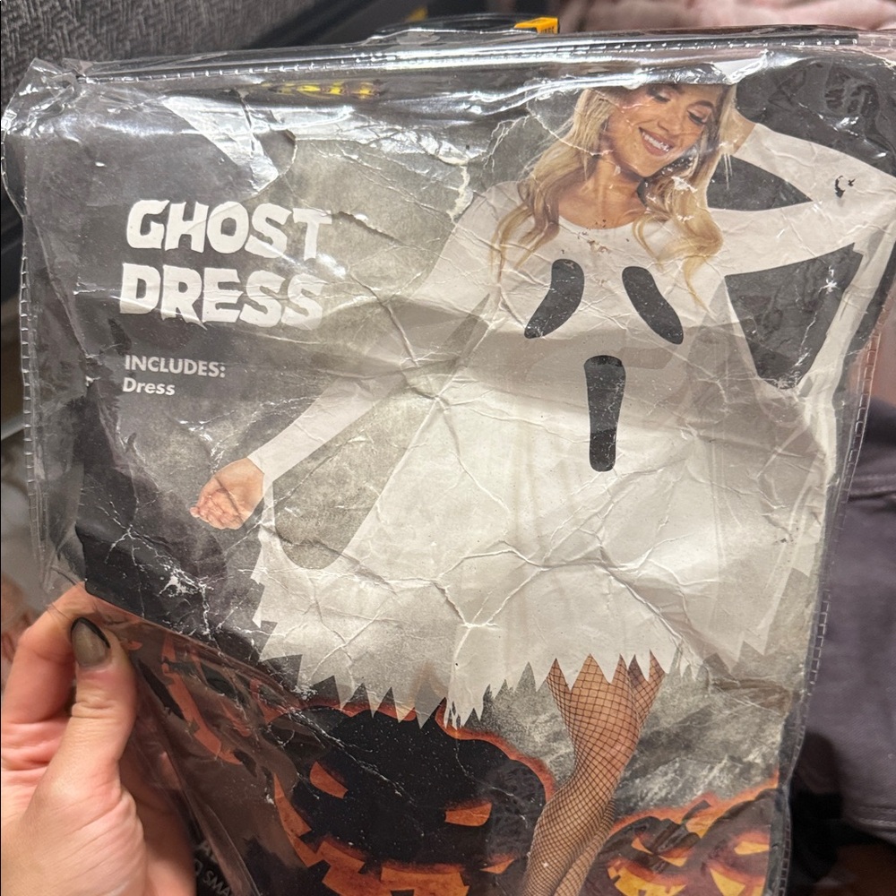 Ghost Dress Costume for adults  - White